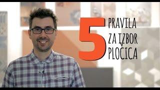 5 pravila za izbor pločica za kupatilo [upl. by Erroll]