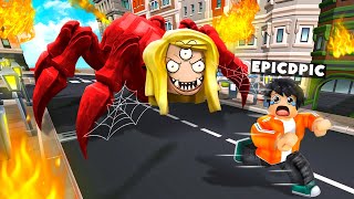 Escape The SPIDER in Roblox [upl. by Carlynn255]