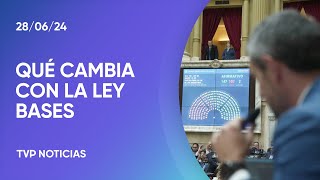 Diputados aprobó la Ley Bases y el Paquete Fiscal [upl. by Thurnau]