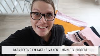 DIY achter de naaimachine I BABY I VLOG 33 I Puur Jorieke [upl. by Nodnalb]