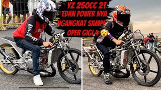 YZ250 2T SPECIAL ENGINE DRAG BIKE KARYA MP PRODUCT  GOKIL POWER MOTORNYA  DISIAPIN BUAT FFA 2T KAH [upl. by Jasisa]