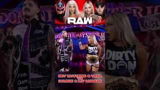 Dominik Mysterio amp Liv Morgan vs Rey Mysterio amp Zelina Vega  2024 Raw Highlights wwe raw mixed [upl. by Daile]