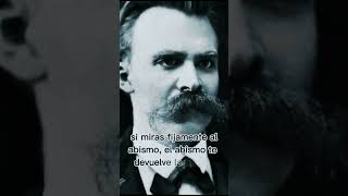 Nietzsche sobre el ABISMO frases filosofia [upl. by Hugh479]