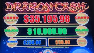 10000 MAJOR JACKPOT YES PLEASE HIGH LIMIT DRAGON CASH  JJGeneral1 Gambles [upl. by Ydnew]