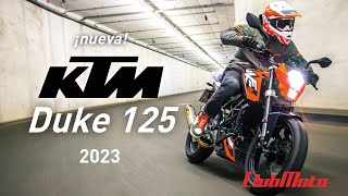 2023 KTM Duke 125cc  Prueba de rodaje  opinión  Marzo [upl. by Bernadina]