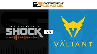 SemiFinal A  San Francisco Shock vs Los Angeles Valiant  May Melee NA  Day 3 [upl. by Atiuqcir]