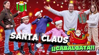 ¡¡CABALGATA SANTA CLAUS🎅🛷PASAMOS UNA NOCHE MÁGICA DE NAVIDAD🎄🎁NALUCHI VLOG [upl. by Lorant]