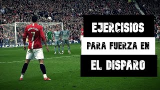 MEJORA LA POTENCIA DE TU 🫵 DISPARO CON ESTOS 3 EJERCICIOS EN EL FUTBOL ⚽️ [upl. by Ymij338]