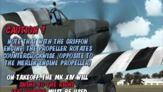 Realair Spitfire Test Flight Part1 FSX [upl. by Eleonora]