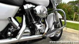 Used 2005 HarleyDavidson Road King Custom FLHRS For sale with Python Exhaust [upl. by Emmeram]