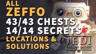 Zeffo Chests amp Secrets All Locations Star Wars Jedi Fallen Order [upl. by Verge]