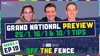 GRAND NATIONAL TIPS OFF THE FENCE AINTREE PREVIEW 2024 [upl. by Anyala29]