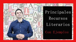 Los Principales recursos literarios con ejemplos [upl. by Mela]