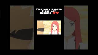 Naruto meets Kushina ❤️ Part 1 maa mom love [upl. by Soma]