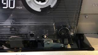 Onkyo TAW80 Tape deck  closeup view [upl. by Navac]