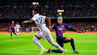 The ART Of Dribbling football viniciusjr neymar [upl. by Elagibba]