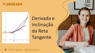 Aula 3  Definição de derivada pela inclinação de reta tangente [upl. by Camroc]