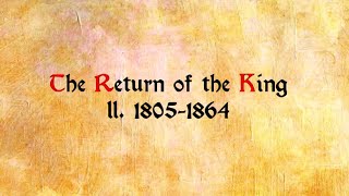 29  The Return of the King Reading Layamons quotBrutquot ll 18051864 [upl. by Kata]