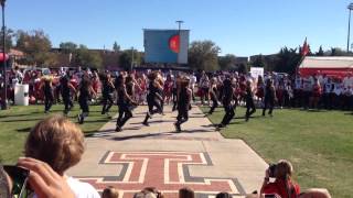 Texas Tech Pom Squad  Raider Alley 921 [upl. by Lemrahs]