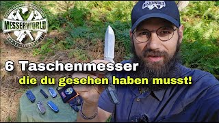 6 moderne Taschenmesser die du gesehen haben musst [upl. by Aynnat368]