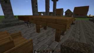 How To Make A Table Couch And Chairs In Minecraft [upl. by Anastasie445]