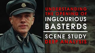 Understanding the Opening Scene of Inglourious Basterds  Scene Study Film Analysis [upl. by Tati]