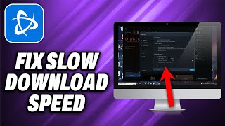 How To Fix Battle net Slow Download Speed 2024  Quick Help [upl. by Asilenna]