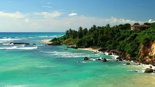 Tropical Ocean HD 1080p Video with Beach Sounds  4 Hour Long [upl. by Earehs977]