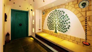 60 NEW Modern Hall Wall Cladding Ideas 2024 Entryway Foyer Designs Home Interior Wall Decorations [upl. by Nesto]