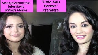 Transformers 5 Star Isabela Moner Interview With Alexisjoyvipaccess  Little Miss Perfect Premiere [upl. by Harraf]