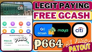 GET PAID₱664 GCASHMAYA CITIBANK APP LEGIT  makemoneyonline investment [upl. by Chew]