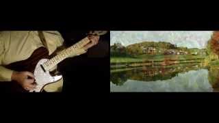 AUTUMN SECRETS  Tuning EBEGBE  SQUIER CV Thinline Tele  orig composition  SUNNYROSE [upl. by Brasca]