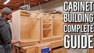 DIY Cabinets  The Complete Guide [upl. by Anivla]