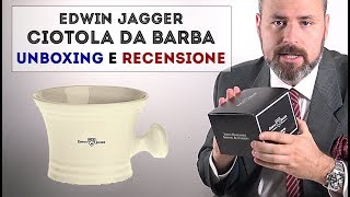 Ciotola da BARBA Edwin Jagger  Unboxing e RECENSIONE [upl. by Eilesor748]