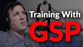 Chael Sonnen talks about the first time he trained with GSP [upl. by Applegate]