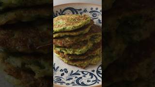 Vegetable fritters with broccoli and zucchini Recipe in the comments zucchinirecipes cooking [upl. by Niuq274]