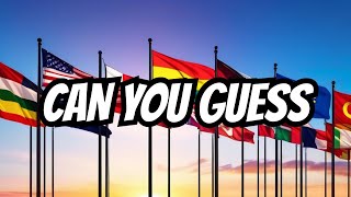 Guess The Flag Quiz Can You Guess 50 Flags  Quiz Night [upl. by Ahsinet]