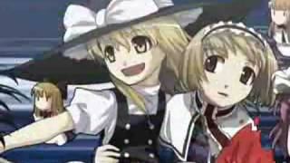 Touhou Imperishable Night OP Patlabor [upl. by Floyd38]