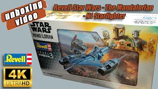 Unboxing video  Star Wars  The Mandalorian  N1 Starfighter Revell 06787 [upl. by Silevi987]