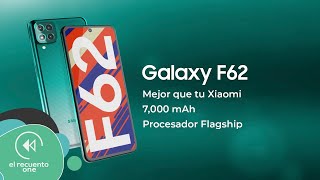 Samsung Galaxy F62 es oficial con procesador de flagship y 7000 mAh  El Recuento One [upl. by Anyrtak]