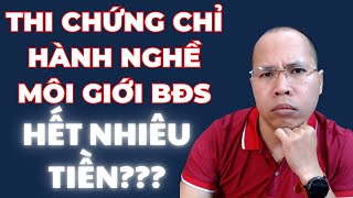 Sự thật về Chứng chỉ môi giới bất động sản Chứng chỉ hành nghề môi giới bất động sản [upl. by Einaoj568]