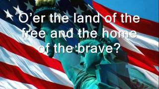 USA National Anthem with lyrics by Jaimina Johnston [upl. by Haropizt90]