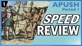 APUSH Period 1 Speed Review [upl. by Sekyere]