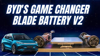 BYD reveal new cheaper LFP Blade battery with 27 higher energy density [upl. by Estas436]