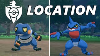 Pokemon Sword and Shield How to Catch amp Find Croagunk and Toxicroak [upl. by Ifen]