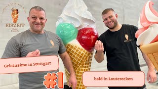 Gelatissimo 2024 mit Eiscafé Eiszeit 1 aus Lauterecken [upl. by Ttnerb]