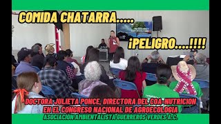 COMIDA CHATARRA… ¡PELIGRO… Conversatorio de la Dra Julieta Ponce [upl. by Annoiek]