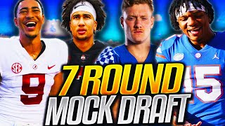 FULL 7 Round 2023 NFL Mock Draft [upl. by Etteuqal912]