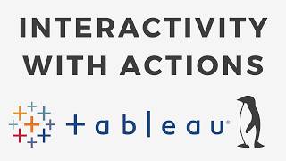 Add Interactivity To Tableau With Dashboard Actions  Tableau in Two Minutes [upl. by Kaylil]