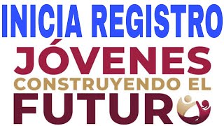 JÓVENES CONSTRUYENDO EL FUTURO INICIA REGISTRO DICIEMBRE REQUISITOS AQUÍ FELICIDADES [upl. by Sanjiv]